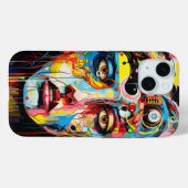 Frauenfeindlichkeit - farbenfrohe Ausdrucksbereits Case-Mate iPhone Hülle (Rückseite (Horizontal))