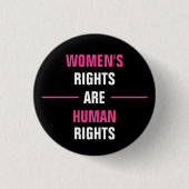 Frauenfeindlichkeit Roe / Wade Button (Vorderseite)