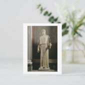 Frauenfigur mit Peplos, griechisch (Marmor) Postkarte (Stehend Vorderseite)