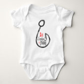 Frauenfischen-Logo Baby Strampler (Vorderseite)