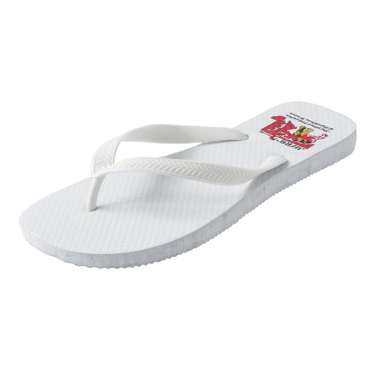 Frauenflips Badesandalen (Schrägansicht)