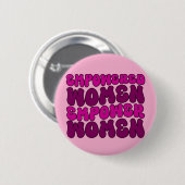 Frauenförderung Button (Vorne & Hinten)