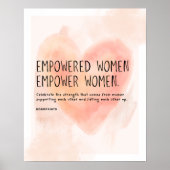 Frauenförderung - Frauenförderung Poster (Vorne)