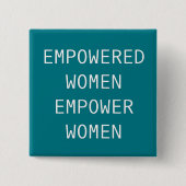 Frauenförderung für Coole RBG Button (Vorderseite)