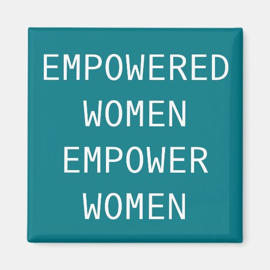 Frauenförderung für Coole RBG Magnet (Vorne)