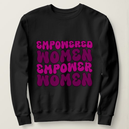 Frauenförderung Sweatshirt (Design vorne)