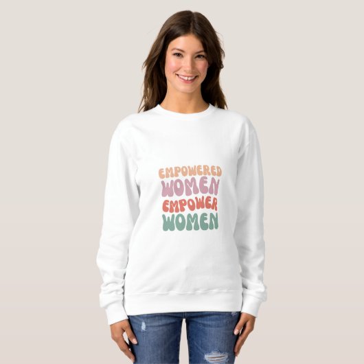 Frauenförderung Sweatshirt (Vorne ganz)