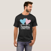 Frauenfreie Würfe oder rosa Bögen Oma Oma T-Shirt (Vorne ganz)