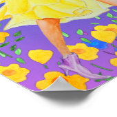 Frauenfreies Geist-Poster Poster (Ecke)