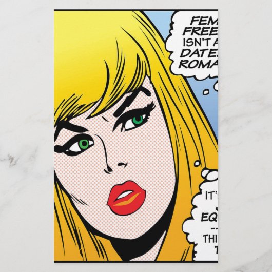 Frauenfreiheit Briefpapier (Vorderseite)