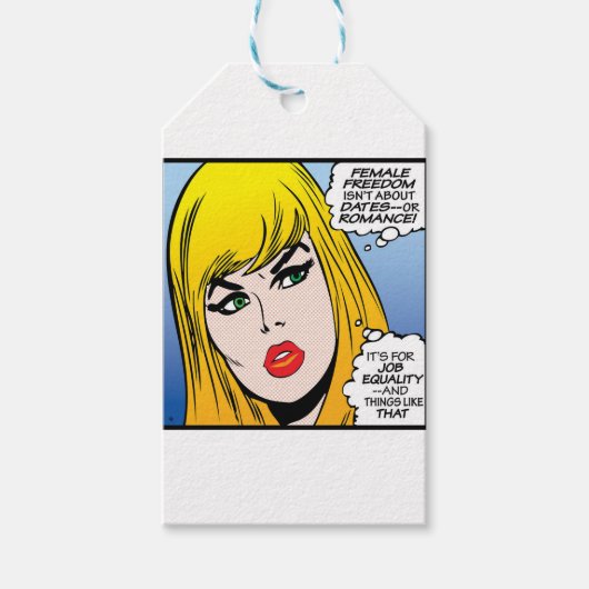 Frauenfreiheit Geschenkanhänger (Vorderseite)