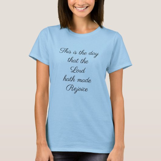 Frauenfreude am T - Shirt (Vorderseite)