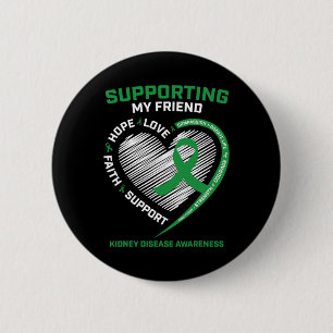 Frauenfreunde Nierenerkrankung Aufklärungsgeschenk Button