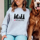 Frauenfreundlich-Hund-Sweatshirt Sweatshirt