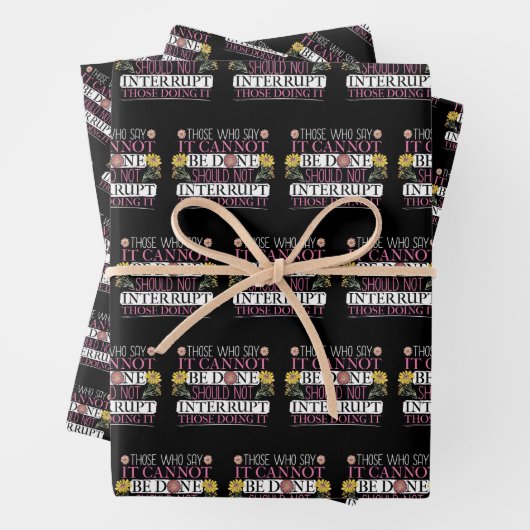 Frauenführer Geschenkpapier Set (Beispiel)