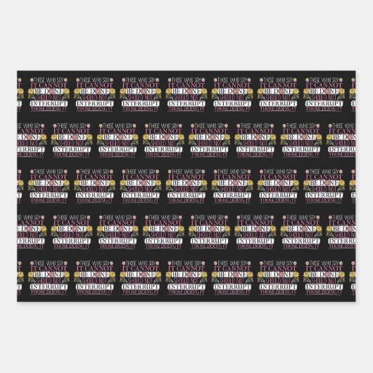 Frauenführer Geschenkpapier Set (Vorderseite)