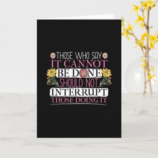 Frauenführer Karte (Gelbe Blume)