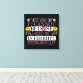 Frauenführer Leinwanddruck (Insitu (Holzboden))