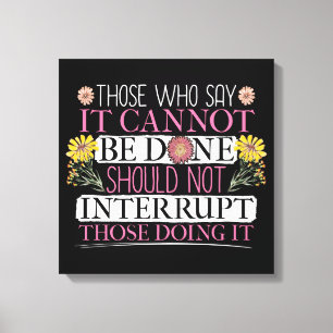 Frauenführer Leinwanddruck