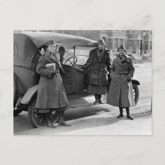 Frauenfunk: 1919 postkarte (Vorderseite)