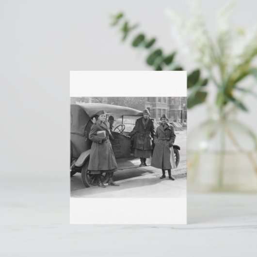 Frauenfunk: 1919 postkarte (Stehend Vorderseite)