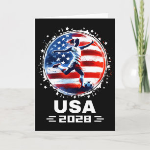 Frauenfußball Amerikanische Flagge Fußballbekleidu Karte