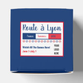 Frauenfußball auf dem Weg zum Lyon-Party Geschenkschachtel (Oben)