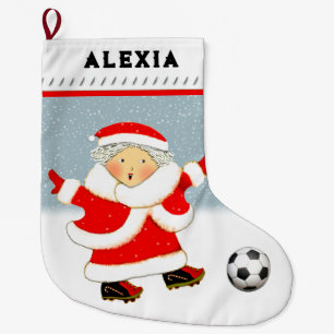 Frauenfußball Großer Weihnachtsstrumpf