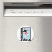 Frauenfußball Magnet (In Situ (Geschirrspüler))