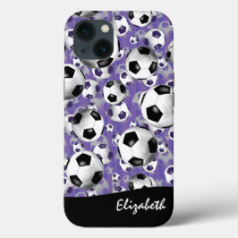 Frauenfußball-Muster Case-Mate iPhone Hülle