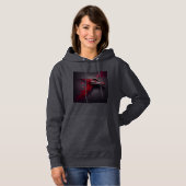 Frauengedecktes Sweatshirt, Artwork 12 Hoodie (Vorne ganz)