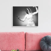 Frauengefahr Leinwanddruck (Insitu (Wohnzimmer))