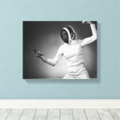 Frauengefahr Leinwanddruck (Insitu (Holzboden))