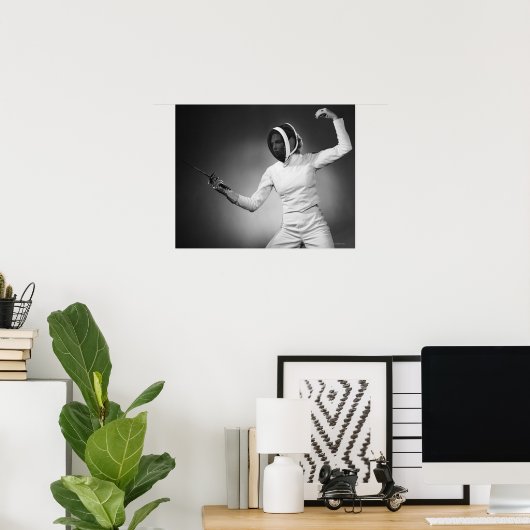 Frauengefahr Poster (Heimbüro)