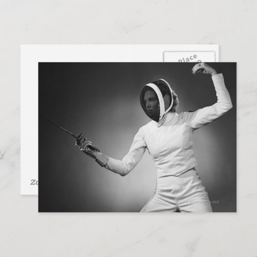 Frauengefahr Postkarte (Vorne/Hinten)