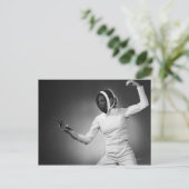 Frauengefahr Postkarte (Stehend Vorderseite)