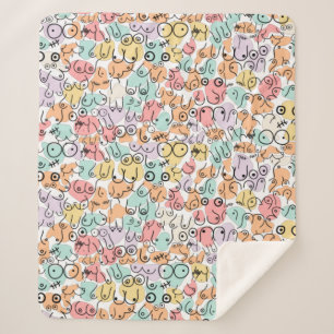 Frauengeschenk Sherpadecke