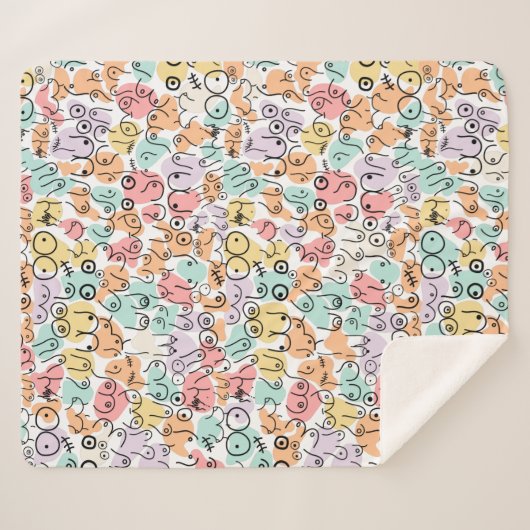 Frauengeschenk Sherpadecke (Vorderseite (Horizontal))