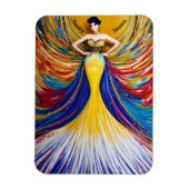 Frauengeschichte Monat, elegantes Frauenmagazin Magnet (Vertikal)