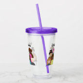 Frauengeschichte Monat Event Akrolic Tumbler Acryltrinkbecher (Links)