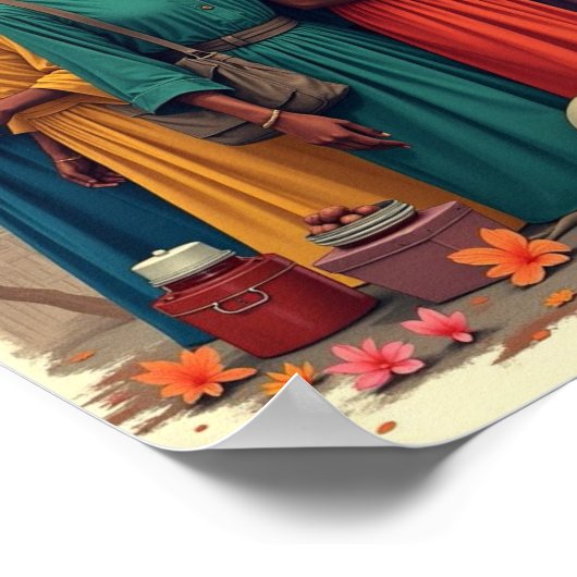 Frauengeschichte Poster (Ecke)