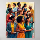 Frauengeschichte Poster (Vorne)