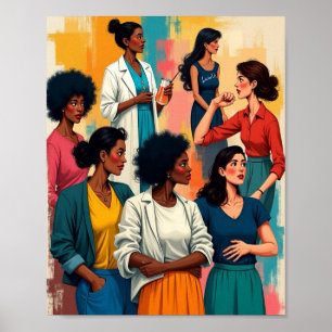 Frauengeschichte Poster