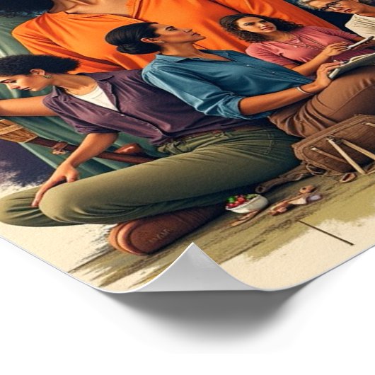 Frauengeschichte Poster (Ecke)