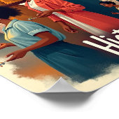 Frauengeschichte Poster (Ecke)