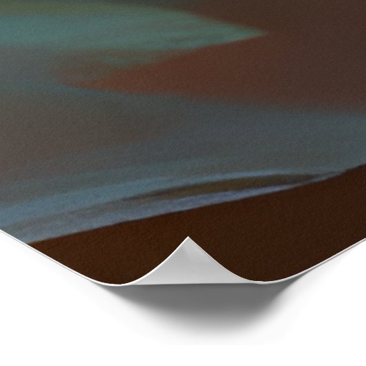 Frauengesicht | AI Generated Artwork Poster (Ecke)