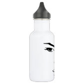 Frauengesicht Trinkflasche (Links)