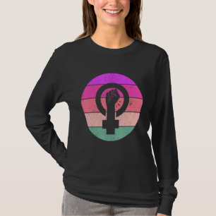 Frauengleichheit Frauenfeindliche Symbol-Empowerme T-Shirt