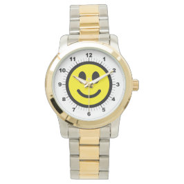 Frauenglücksbild - Oversized Two-Tone Watch Armbanduhr