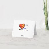 FrauenGolf Month Grußkarte Feiertagskarte (Rückseite)